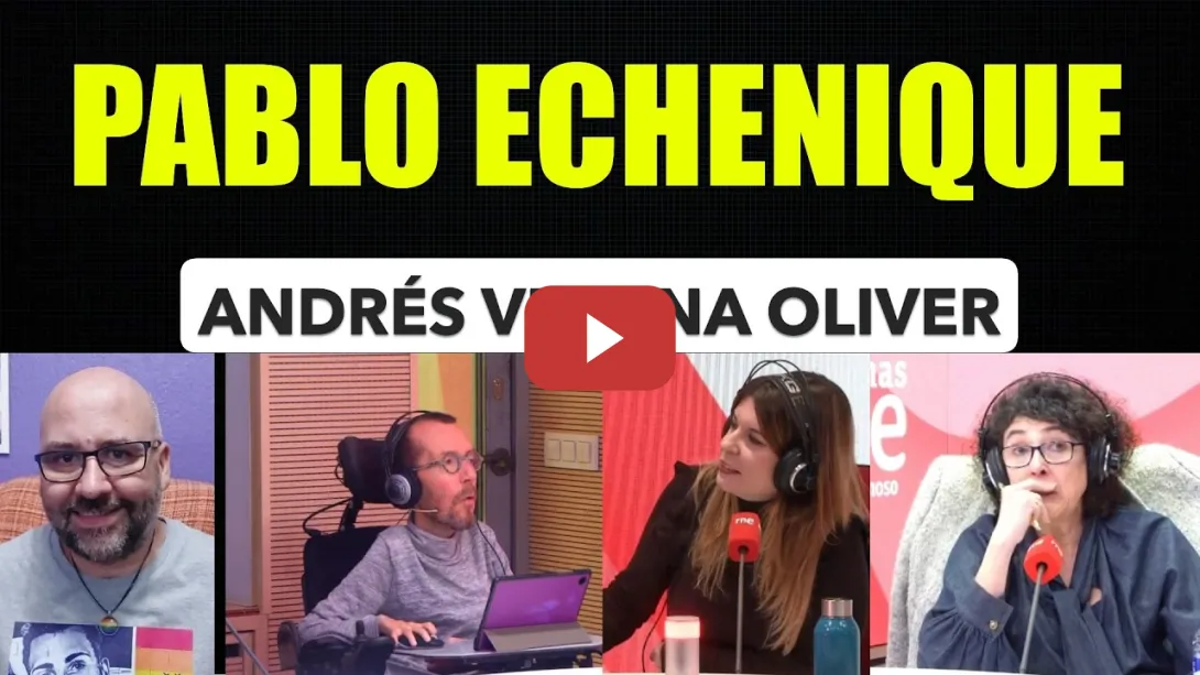 Embedded thumbnail for Pablo Echenique habla de la Guerra, Andalucía y del libro de Andrés Villena Oliver.