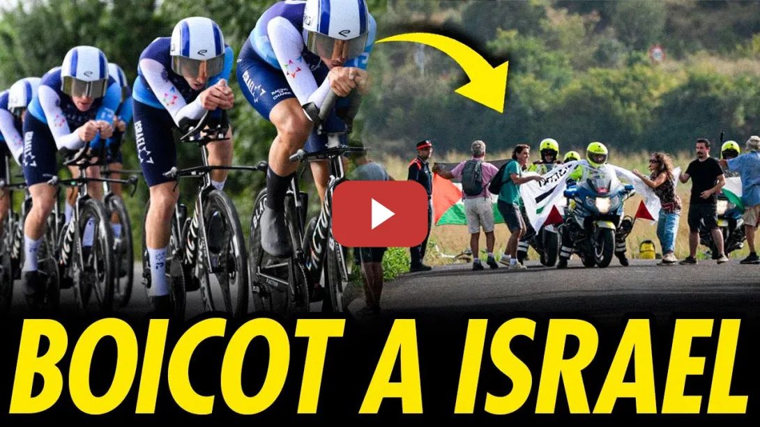 Embedded thumbnail for EL BOICOT QUE INCOMODA A ISRAEL EN LA VUELTA CICLISTA