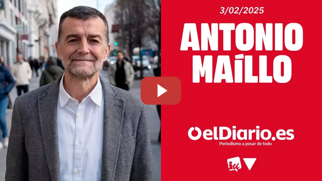 Embedded thumbnail for Antonio Maíllo: «Hay gente de todos los partidos que espera y ansía el encuentro de la izquierda»