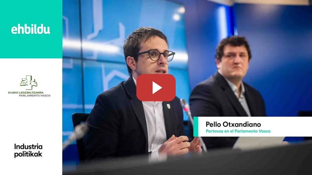 Embedded thumbnail for EH Bildu propone la creación del Consejo Vasco para la Política Industrial