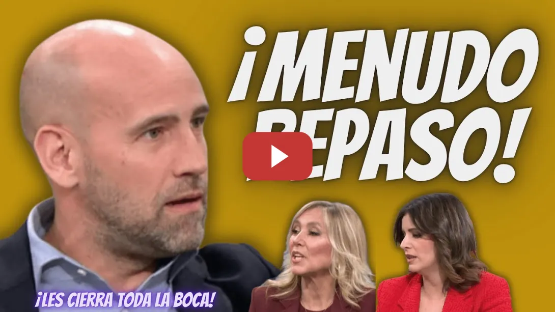 Embedded thumbnail for Gonzalo Miró “DESMONTA” los ATAQUES a Pedro Sánchez de unas TERTULIANAS PEPERAS