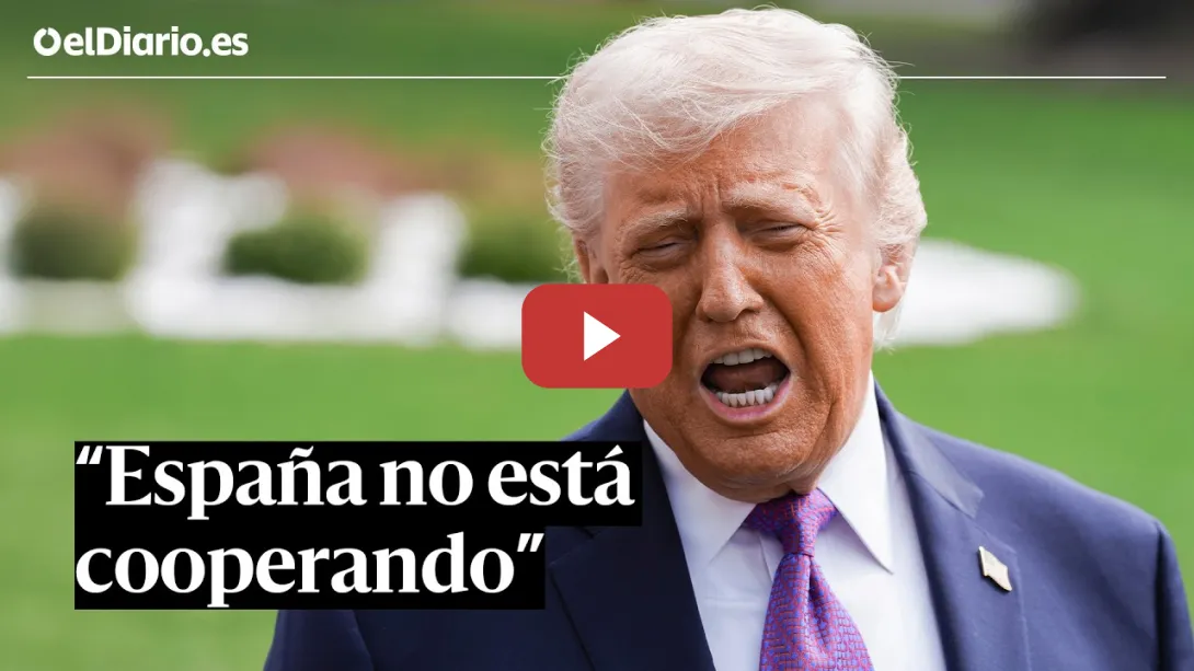Embedded thumbnail for Trump carga de nuevo contra España: "Podríamos cortar todo el comercio con ellos”