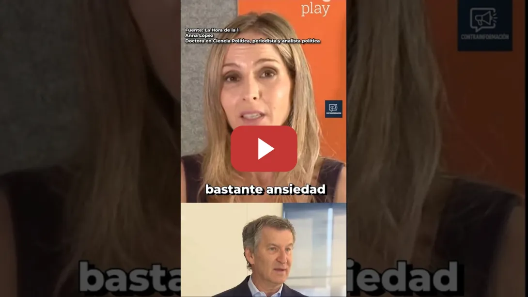 Embedded thumbnail for ANNA LÓPEZ SEÑALA 😤: "Feijóo evidencia debilidad como líder y desinformación"