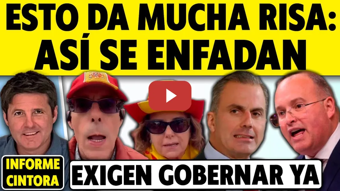 Embedded thumbnail for MIRA A ESTOS MANIFESTANTES. PP Y VOX SE UNEN DENUNCIANDO “CAOS” Y EXIGEN GOBERNAR YA