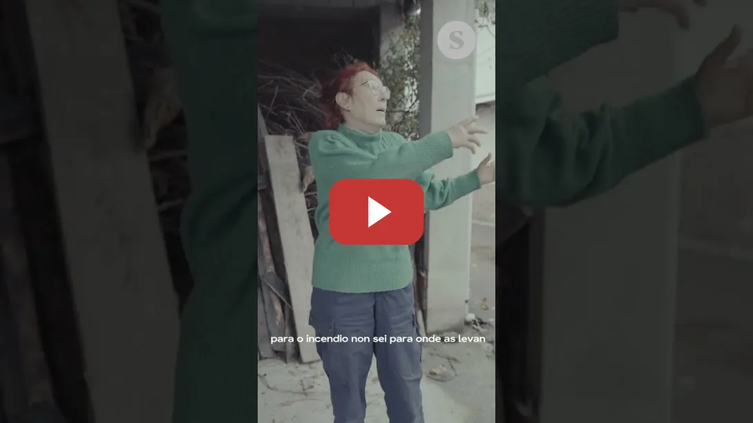 Embedded thumbnail for 🎥Catro meses despois dos incendios, San Vicente de Leira segue entre escombros