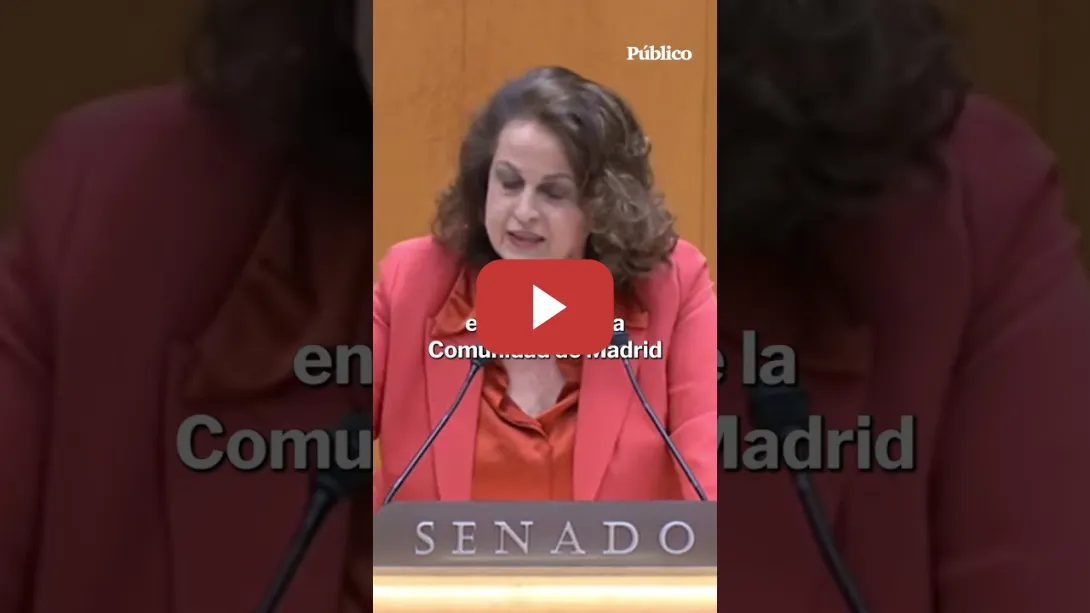 Embedded thumbnail for Carla Antonelli estalla con el &quot;descaro&quot; del Partido Popular en el Senado por la ley ómnibus