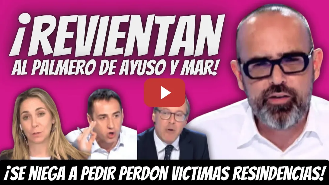 Embedded thumbnail for Risto Mejide y Emilio Delgado DESTROZAN a PALMERO de Ayuso por DEFENDER a MAR
