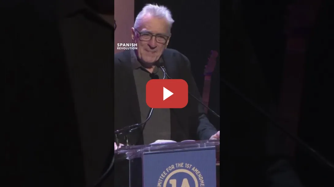 Embedded thumbnail for Robert Deniro: "No puedo amar a este país"