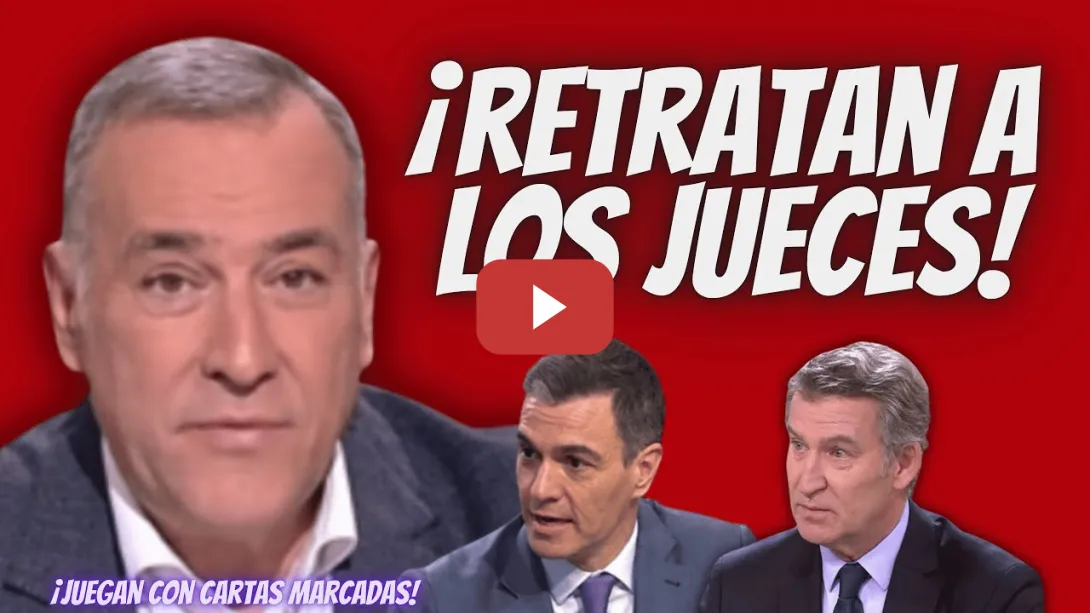 Embedded thumbnail for Xabier Fortes “RETRATA” junto a Chema Crespo a los JUECES al SERVICIO del PP