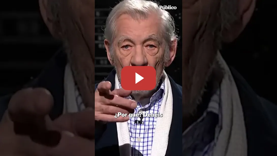 Embedded thumbnail for El aplaudido monólogo de Ian McKellen citando a Shakespeare para condenar los asesinatos del ICE