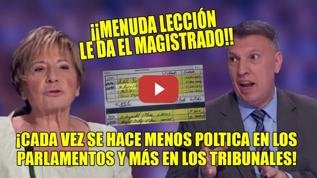 Embedded thumbnail for JUEZ Bosch APLICA DURO CORRECTIVO a Villalobos x la CORRUPCIÓN👏¡Ni Sicilia se EQUIPARA a ESPAÑA!