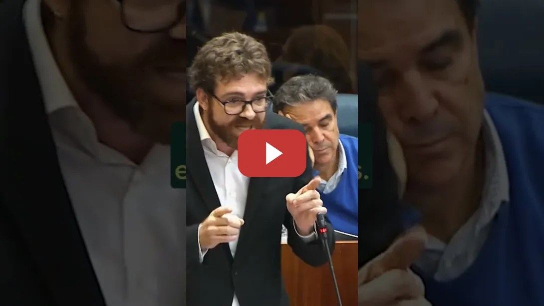 Embedded thumbnail for 🗽LIBERTAD para QUIÉN | Lección al PP de este diputado de Más Madrid