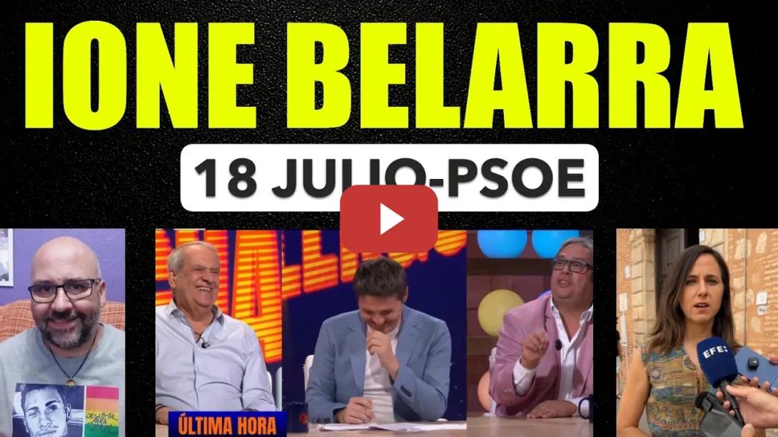 Embedded thumbnail for Ione Belarra habla del 18 de Julio y del PSOE. Billy el Niño  con Arcoa y Francisco.