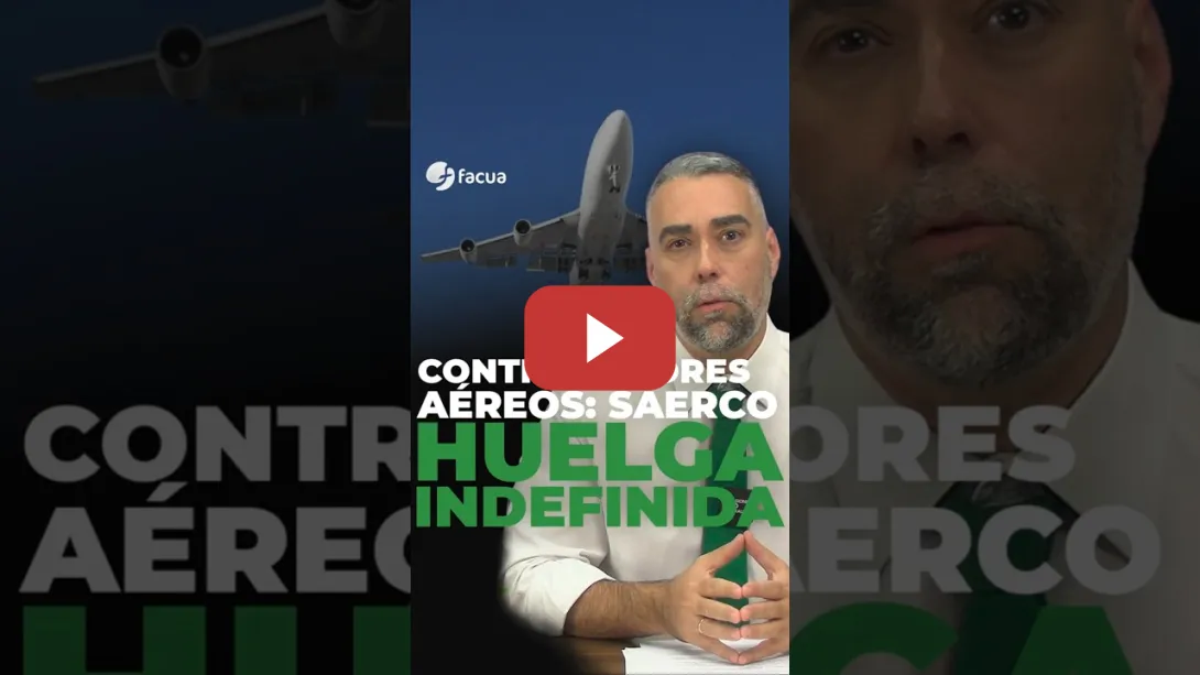Embedded thumbnail for CONTROLADORES AÉREOS: SAERCO, HUELGA INDEFINIDA