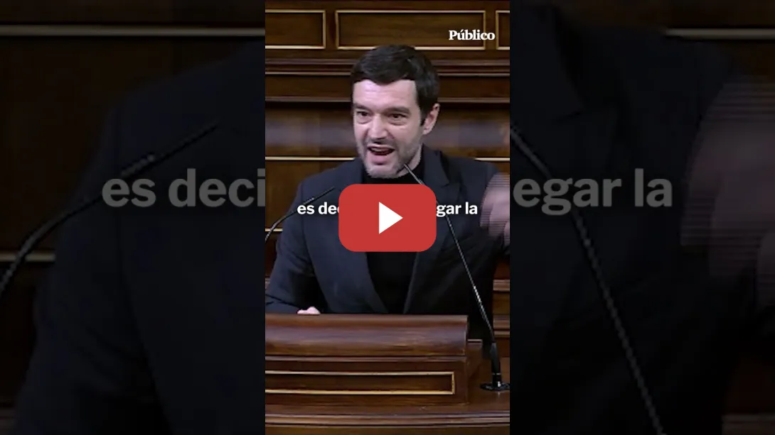 Embedded thumbnail for Bustinduy: "Ojalá encuentre todo el mundo alguien que le quiera como Vox a las grandes empresas"