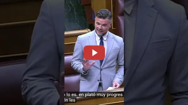 Embedded thumbnail for Gabriel Rufián le dice las verdades a la cara a Pedro Sánchez