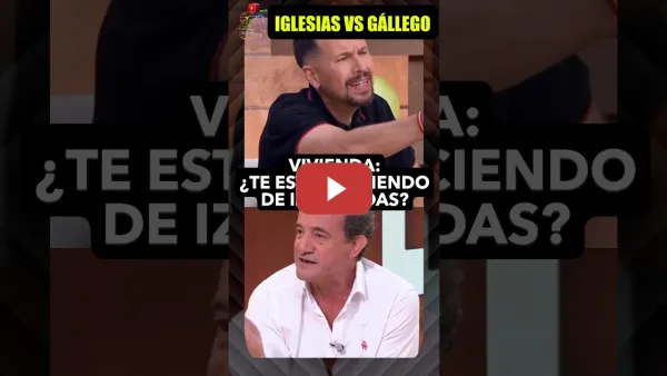 Embedded thumbnail for Vivienda.Pablo Iglesias VS Javier Gállego:¿Te estás haciendo de izquierdas?D inquilino a propietario