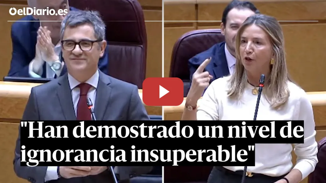 Embedded thumbnail for El PP denuncia la ausencia de ministros en el Senado y Bolaños contesta: “Están con el rey”