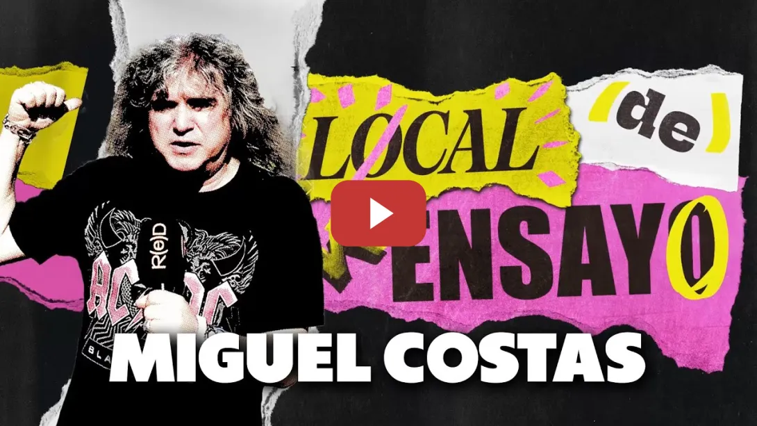 Embedded thumbnail for Charlando con MIGUEL COSTAS sobre su NUEVA GIRA en SOLITARIO | LOCAL DE ENSAYO