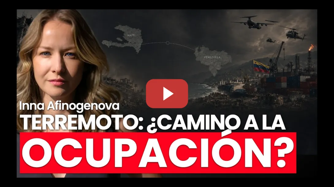 Embedded thumbnail for Catástrofe como excusa para intervenir un país: Venezuela en el espejo de Haití | Inna Afinogenova