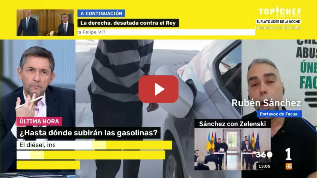Embedded thumbnail for Rubén Sánchez: "Topar los precios es la única receta para frenar las subidas en los combustibles"
