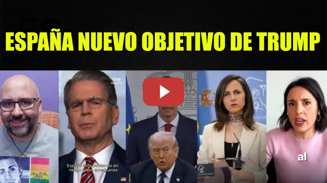 Embedded thumbnail for Trump contra España, Pedro Sánchez y su NO A LA GUERRA. Ione Belarra, más hechos menos palabras.