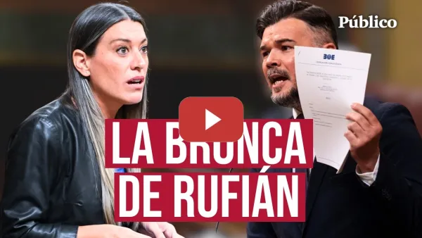 Embedded thumbnail for El RAPAPOLVO de RUFIÁN a PP, VOX y JUNTS: "Prioridad nacional hasta que llega un gran tenedor ruso"