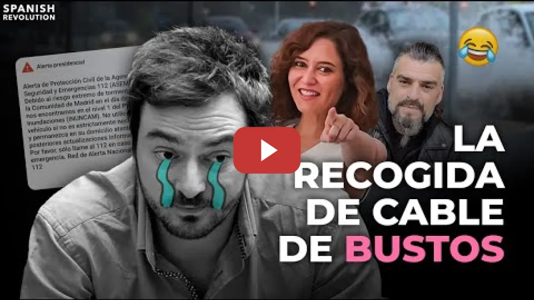 Embedded thumbnail for La DANA y la vergonzosa &quot;recogida de cable&quot; de Jorge Bustos