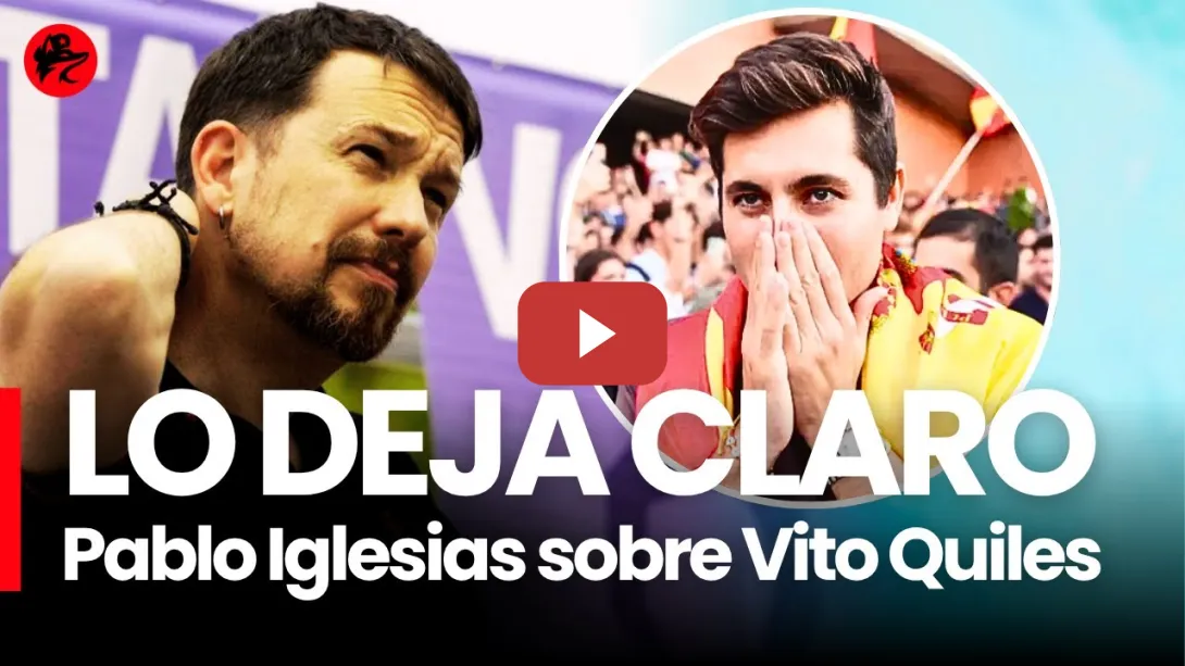 Embedded thumbnail for Pablo Iglesias pone en su sitio a Vito Quiles en TVE: &quot;a los fasc*stas hay que ponerles límite&quot;