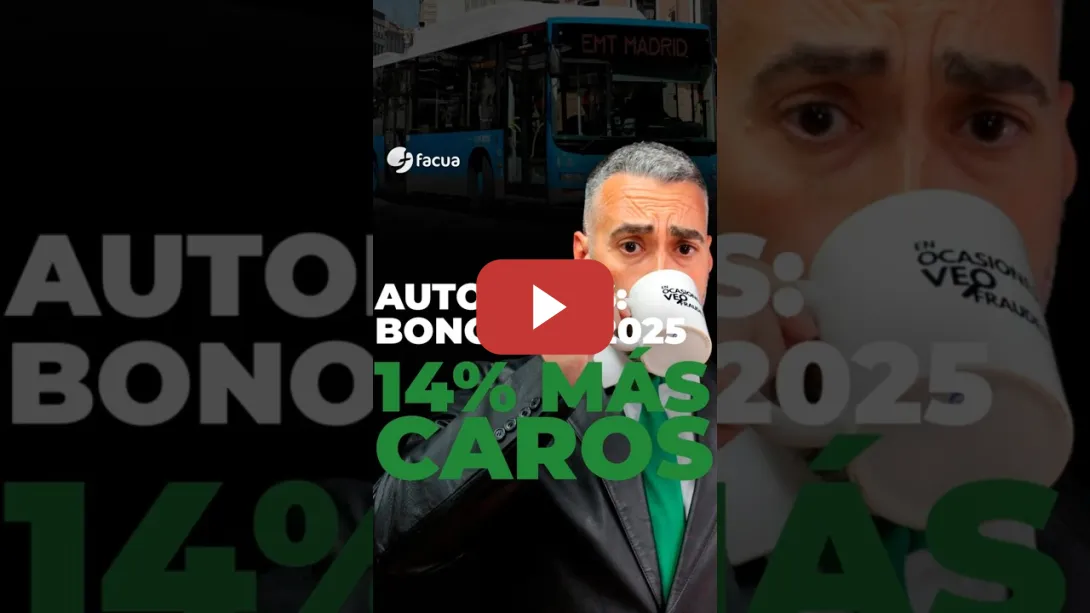 Embedded thumbnail for AUTOBUSES URBANOS EN 2025: LOS BONOS SON UN 14% MÁS CAROS