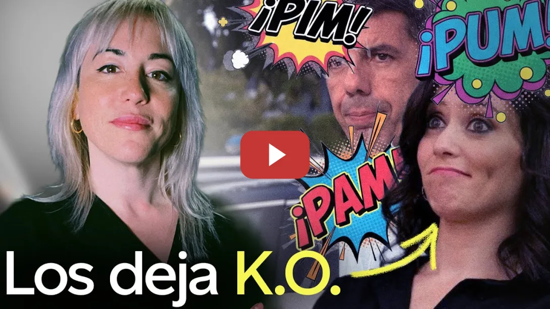 Embedded thumbnail for Irene Zugasti DESTROZA a Mazón y Ayuso en 5 minutos
