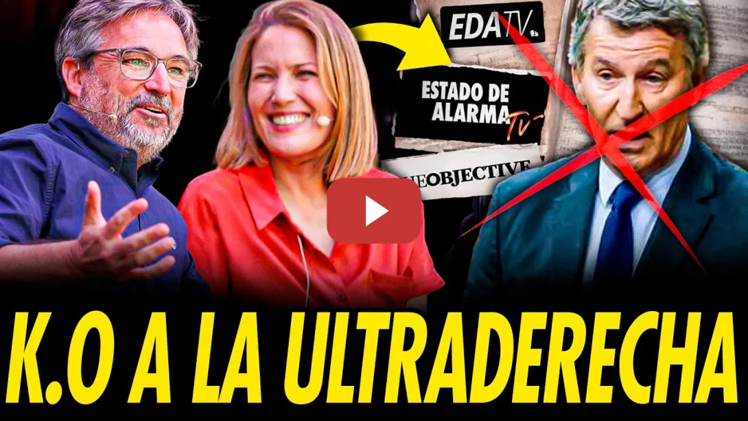 Embedded thumbnail for SILVIA INTXAURRONDO Y JORDI ÉVOLE DESMONTAN A LA ULTRADERECHA