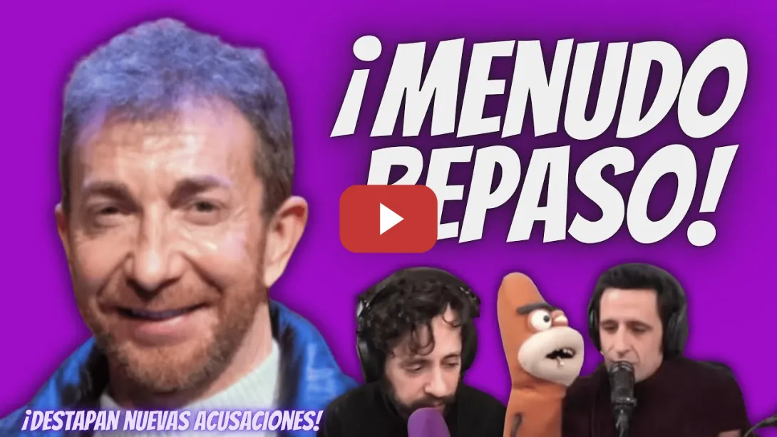 Embedded thumbnail for Nuevas “ACUSACIONES” contra Pablo Motos - ¡Nos COPIÓ la IDEA y nos AMENAZÓ!