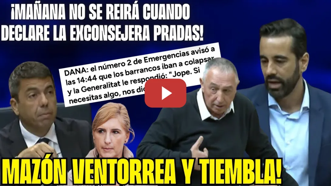Embedded thumbnail for Muñoz y Baldoví ATERRAN al DESESPERADO MAZON: N2 EMERGENCIAS CUENTA la VERDAD! PRADAS la SIGUIENTE!
