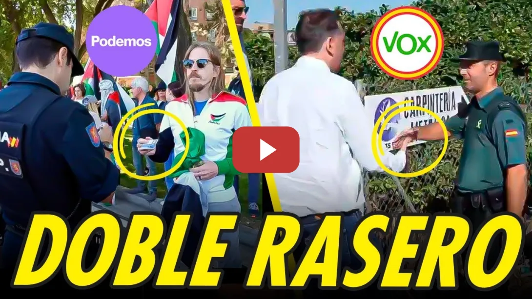 Embedded thumbnail for LA DIFERENCIA DE TRATO ENTRE ACTIVISTAS DE LA VUELTA Y EL ACOSO A MENORES DE VOX