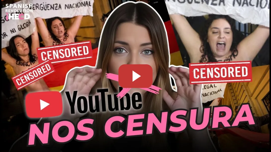 Embedded thumbnail for YOUTUBE NOS CENSURA 🚫 Un &#039;strike&#039; absurdo, tetas y un algoritmo puritano. Marina Lobo te lo cuenta