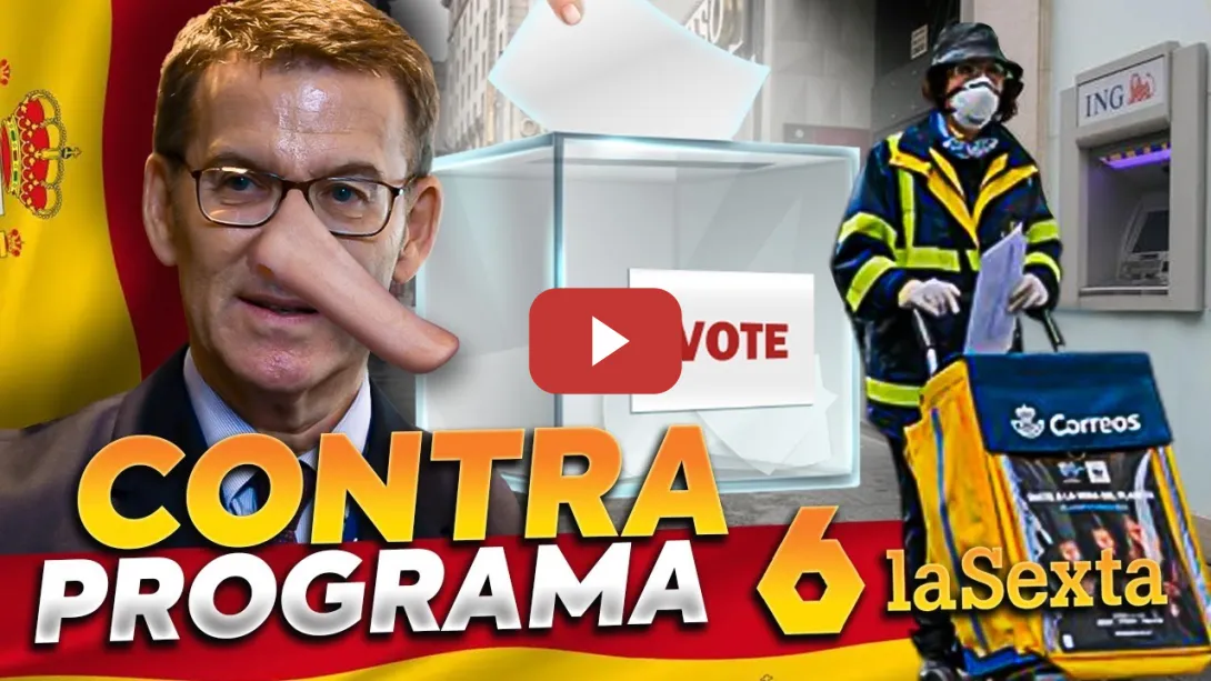Embedded thumbnail for #ContraProgramaLaSexta ACTUALIDAD SEMANAL (con Aïda Gascón y Yago Álvarez) | PANDEMIA DIGITAL
