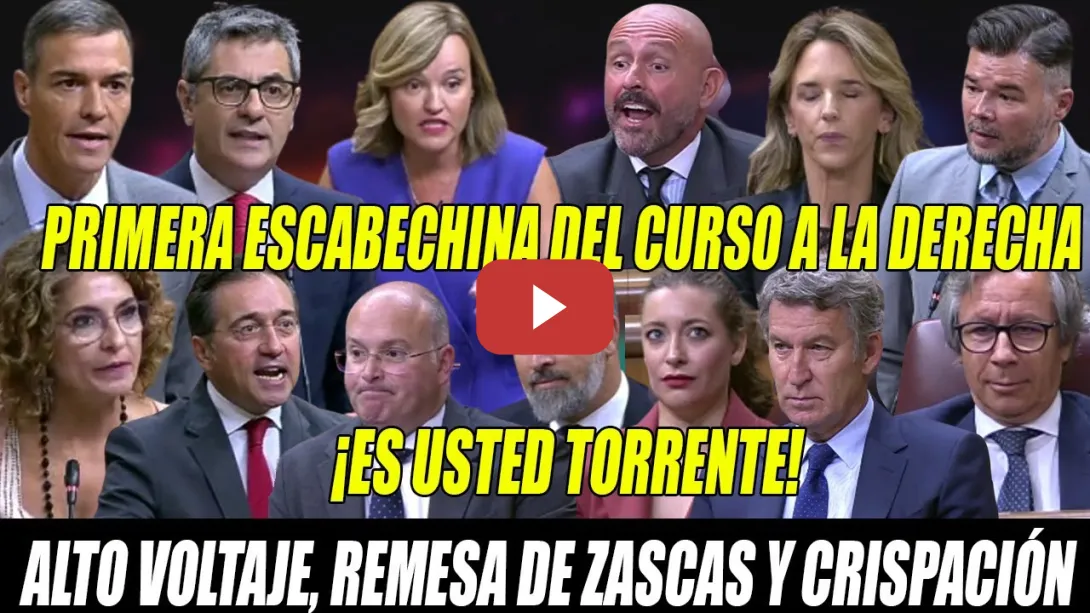 Embedded thumbnail for Jaime de los Santos NOQUEADO x TORRENTE-ESCABECHINA de LUJO-VAPULEAN a Abascal,Feijóo y la DERECHONA
