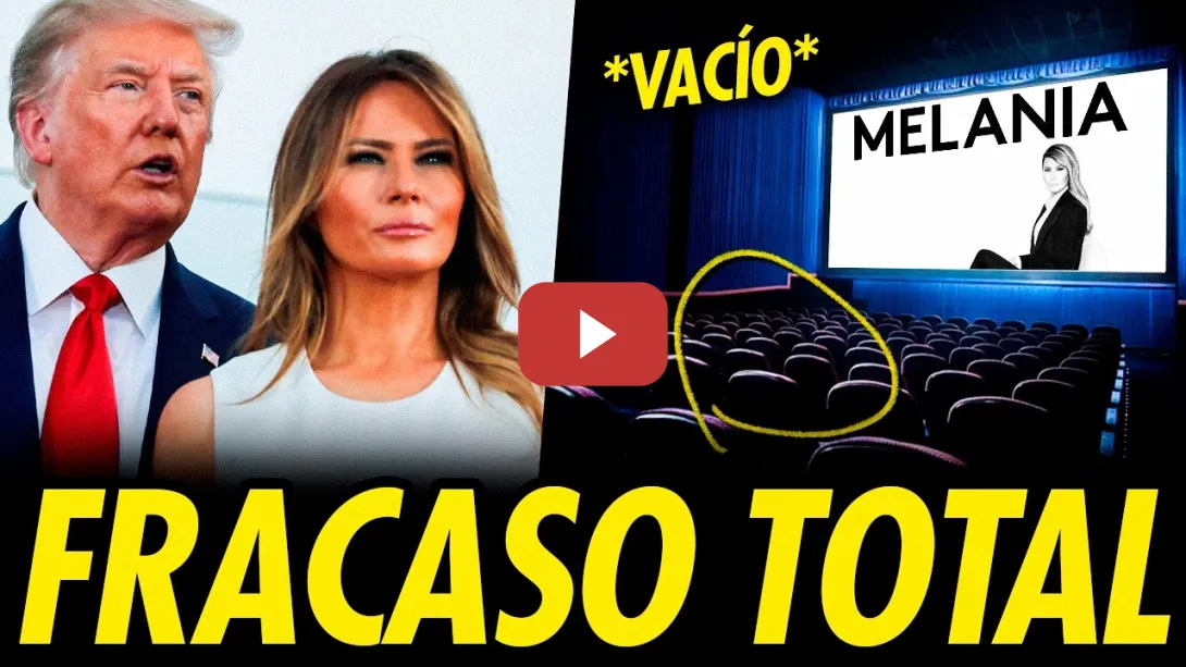 Embedded thumbnail for FRACASO ABSOLUTO DEL DOCUMENTAL DE MELANIA ¡SALAS VACÍAS!