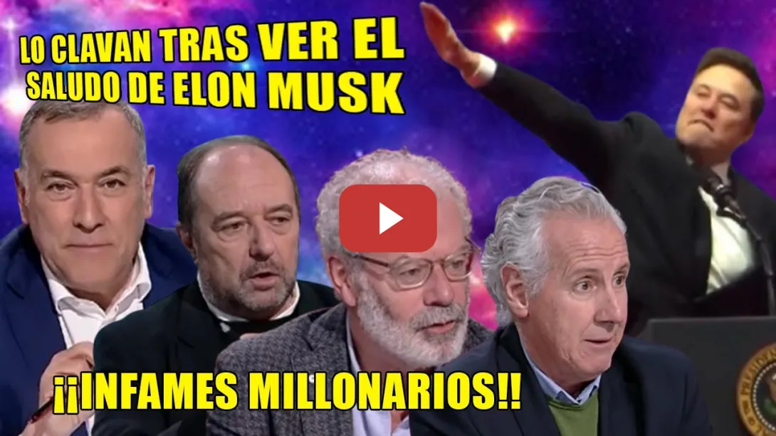 Embedded thumbnail for ¡Tenemos a un DELINCUENTE en la Casa Blanca!🔥ESTALLAN contra Elon Musk y Trump x el saludo NAZl