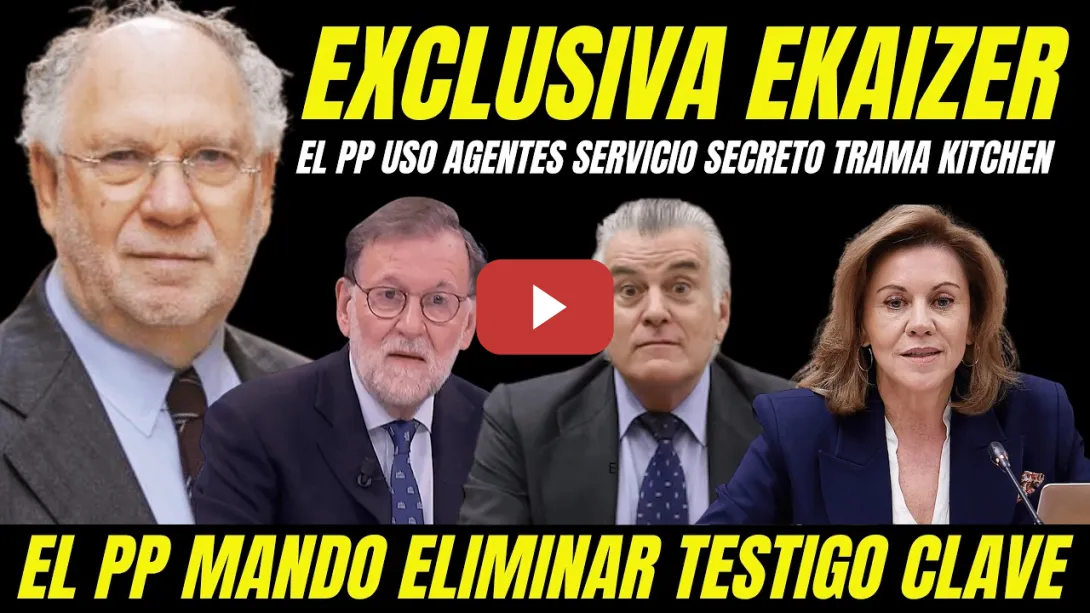 Embedded thumbnail for EL PP USÓ AGENTES DEL SERVICIO SECRETO PARA ELIMINAR A TESTIGO CLAVE CASO KITCHEN