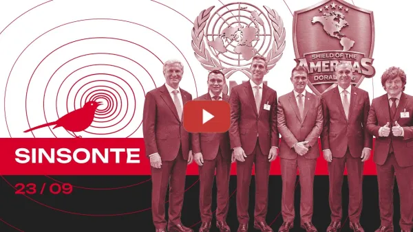 Embedded thumbnail for Trump amenaza a América Latina y a Irán: “Puedo pactar o aniquilarlos” | SINSONTE 2x37