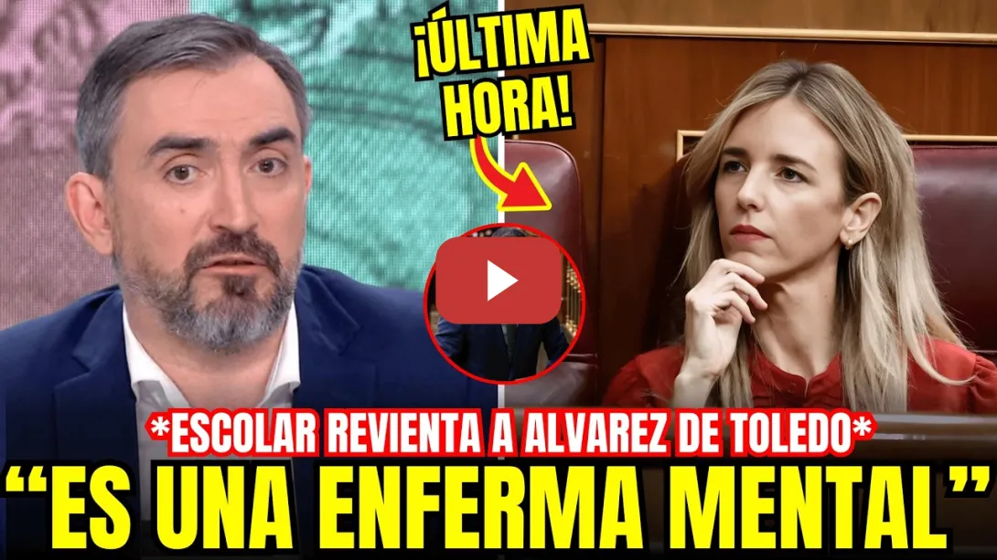 Embedded thumbnail for ⚡ ¡ESCOLAR SIN PIEDAD! HUMILLA A ALVAREZ DE TOLEDO EN VIVO: BULO SALUD DE SÁNCHEZ AL DESCUBIERTO