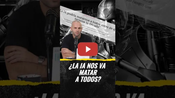 Embedded thumbnail for ¿La IA nos va a matar a todos? Con Carlos del Castillo (CARNE CRUDA)