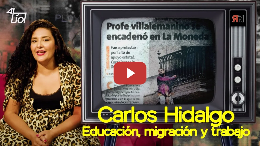 Embedded thumbnail for Entrevista a Carlos Hidalgo, educación, migración y trabajo. | AL LÍO