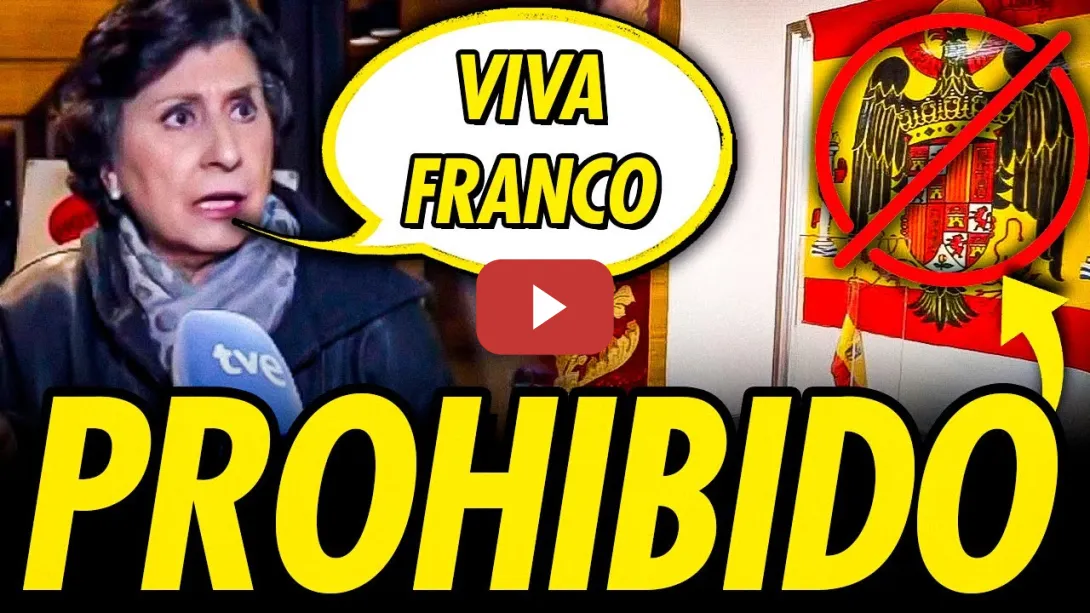 Embedded thumbnail for SE PROHÍBE LA FUNDACIÓN FRANCO, PERO CADA VEZ HAY MÁS APOLOGÍA DEL FRANQUISMO