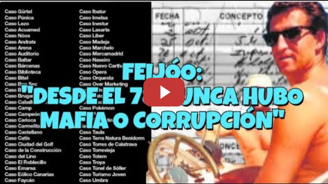 Embedded thumbnail for Feijóo y sus referentes en la Derecha