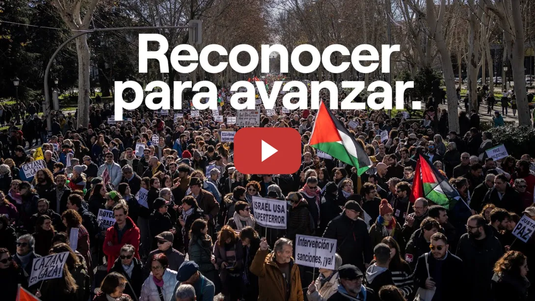 Embedded thumbnail for España tiene que reconocer ya el Estado de Palestina.