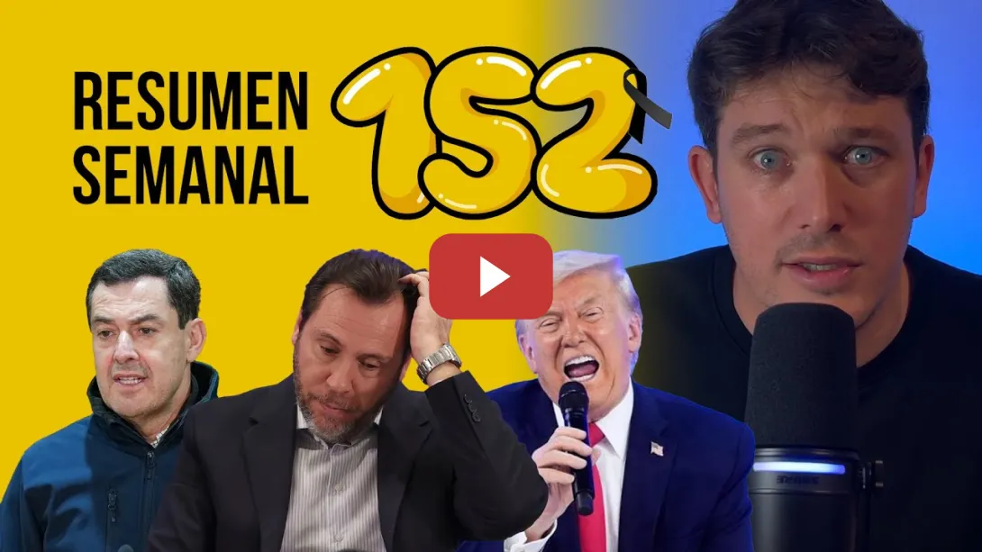 Embedded thumbnail for Adamuz, Óscar Puente, Trump en Davos, catéteres y Mercosur #ResumenSemanal 152 | Miguel Charisteas