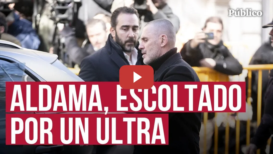 Embedded thumbnail for Así ha llegado Aldama al Supremo para declarar: escoltado por el dueño de Desokupa, Daniel Esteve